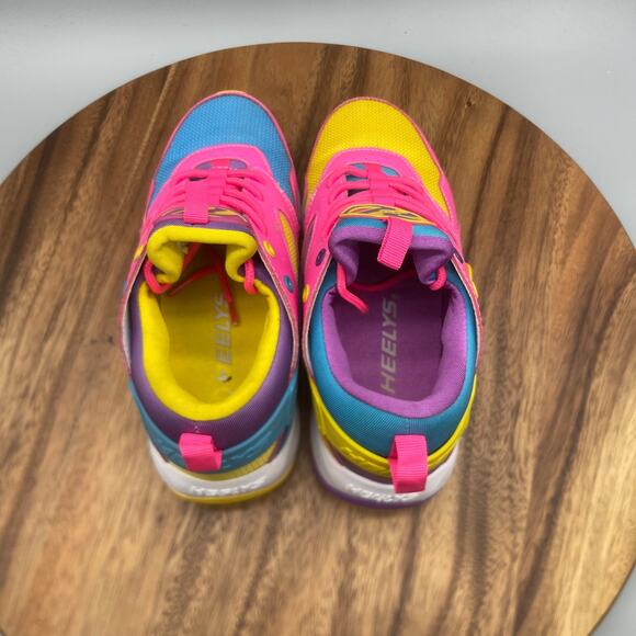 Heelys Force Shoes Womens Size 6 Colorblock Pink Multicolor Casual Skate Sneaker - Picture 5 of 8